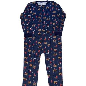 Arborist Men Long John Ski Thermal XL Royal Canadian MP Mounted Police Blue Tall